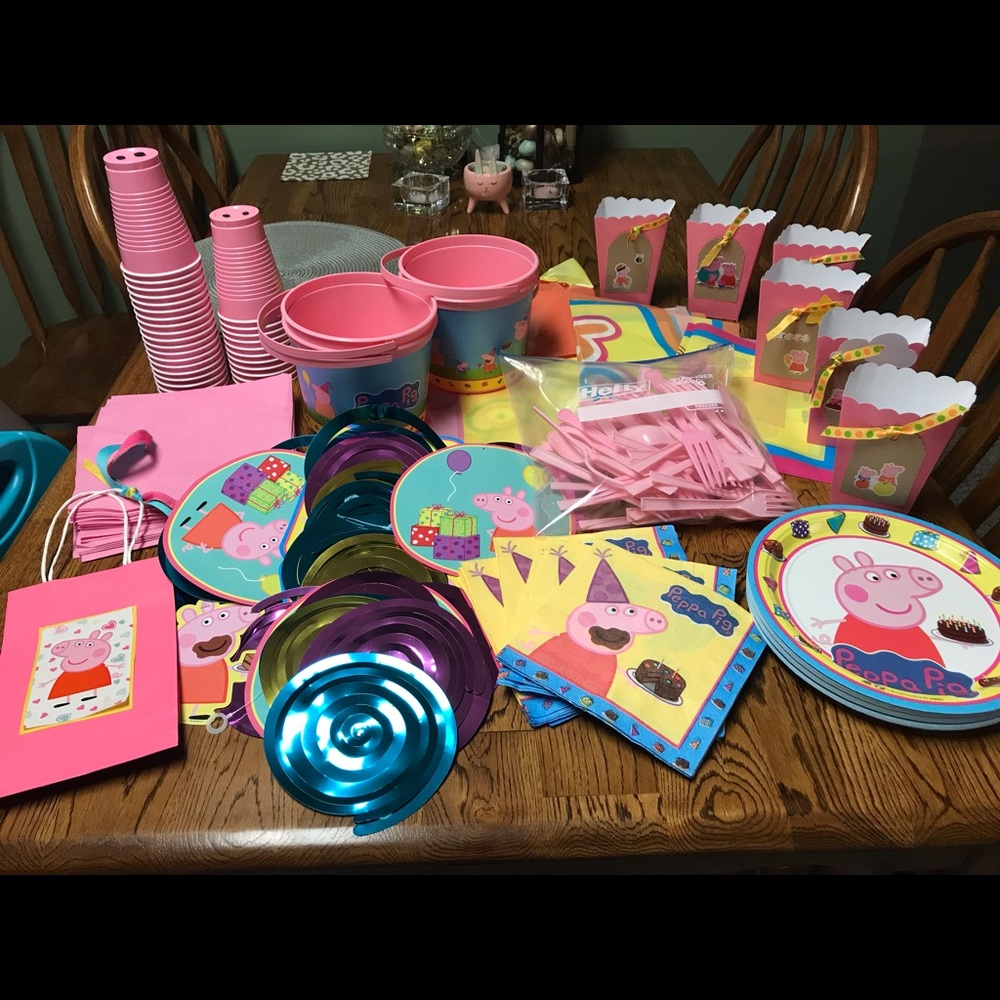 Peppa Pig Party Supplies!